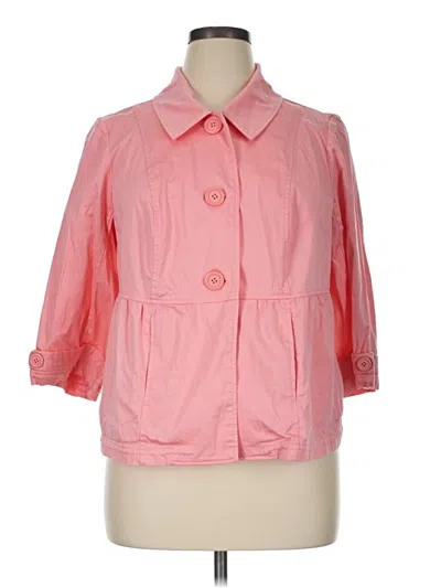 Pre-owned Cj Banks Jacket In Pink