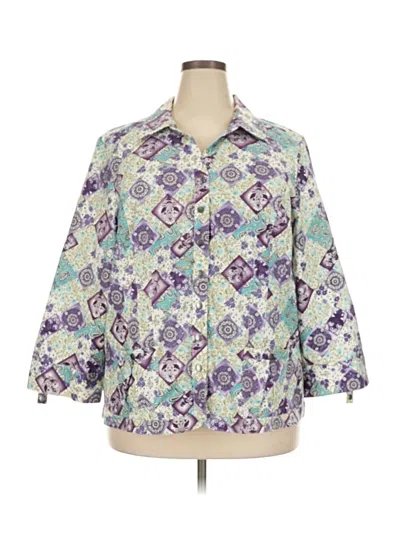 Pre-owned Cj Banks Jacket In Purple
