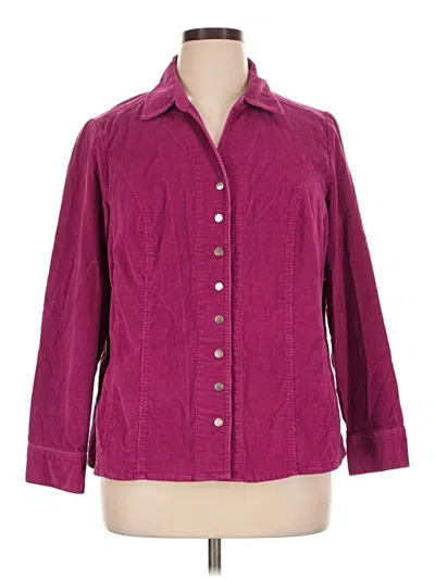 Pre-owned Cj Banks Jacket In Purple