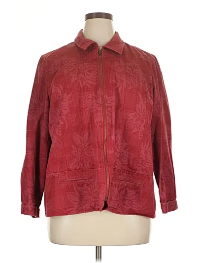 Pre-owned Cj Banks Jacket In Red