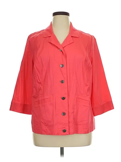 Pre-owned Cj Banks Jacket In Red