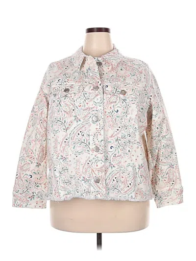 Pre-owned Cj Banks Jacket In White