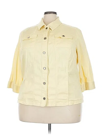 Pre-owned Cj Banks Jacket In Yellow