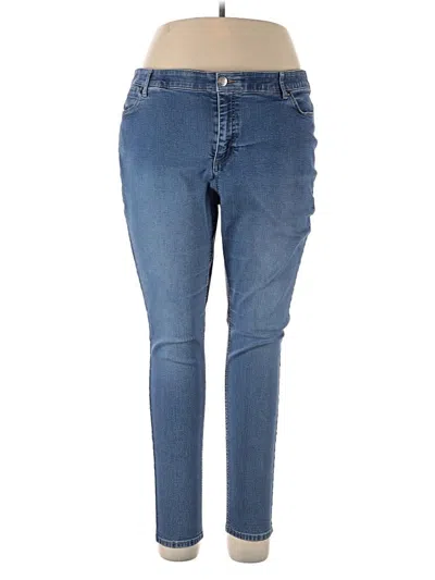 Pre-owned Cj Banks Jeans In Blue