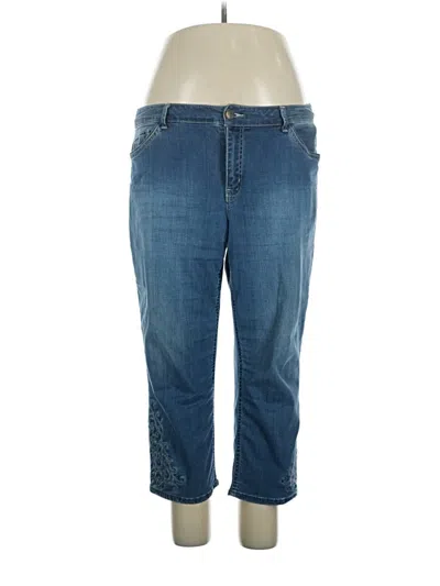 Pre-owned Cj Banks Jeans In Blue