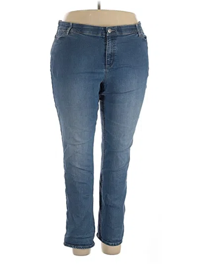 Pre-owned Cj Banks Jeans In Blue