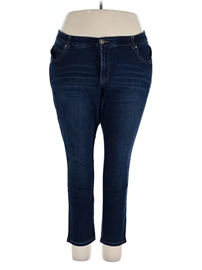 Pre-owned Cj Banks Jeans In Blue