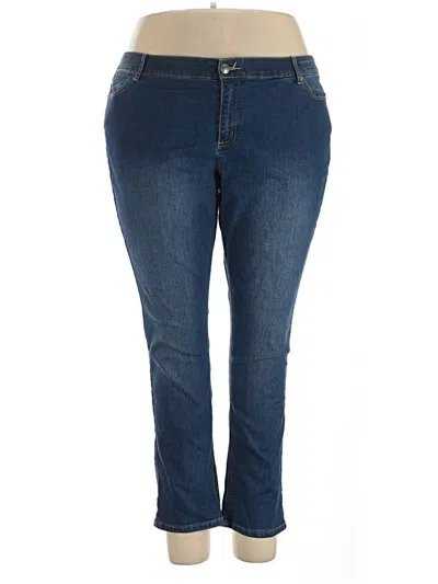 Pre-owned Cj Banks Jeans In Blue