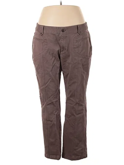 Pre-owned Cj Banks Jeans In Brown