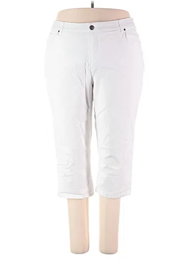 Pre-owned Cj Banks Jeans In White