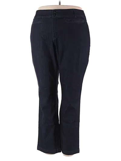Pre-owned Cj Banks Jeggings In Blue