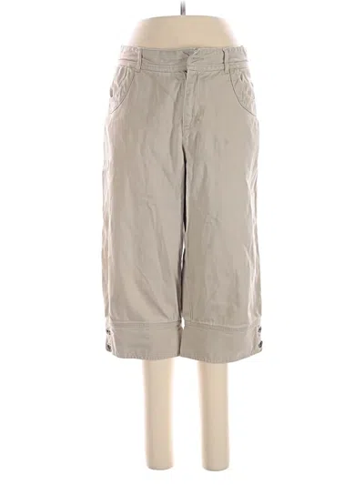 Pre-owned Cj Banks Khaki Pant In Brown