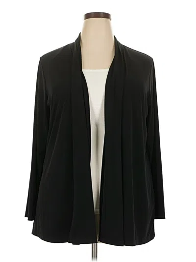 Pre-owned Cj Banks Kimono In Black