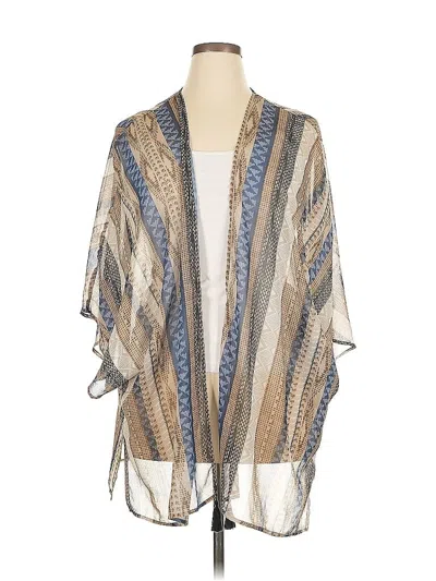 Pre-owned Cj Banks Kimono In Brown