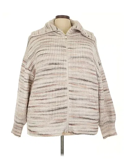 Pre-owned Cj Banks Pullover Sweater In Ivory