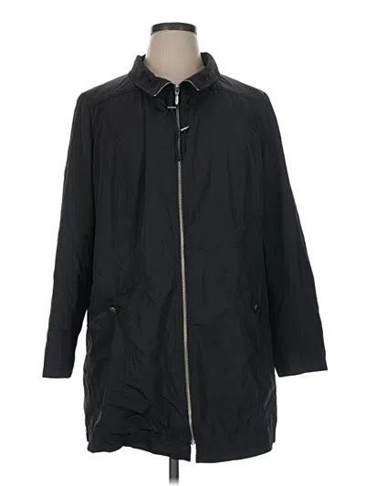 Pre-owned Cj Banks Raincoat In Black