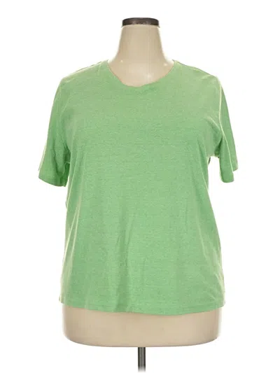 Pre-owned Cj Banks Short Sleeve T-shirt In Green