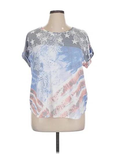 Pre-owned Cj Banks Short Sleeve T-shirt In Silver