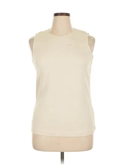 Pre-owned Cj Banks Sleeveless T-shirt In White