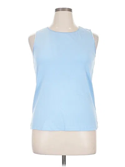Pre-owned Cj Banks Sleeveless T-shirt In Blue