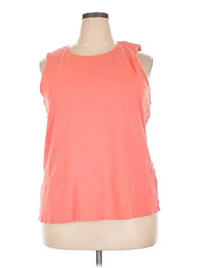 Pre-owned Cj Banks Sleeveless T-shirt In Orange