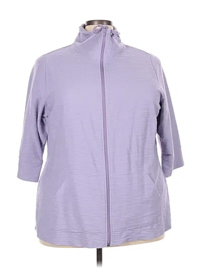 Pre-owned Cj Banks Track Jacket In Purple