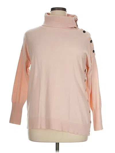 Cj Banks Turtleneck Sweater In Tan