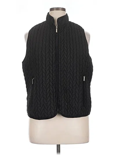 Pre-owned Cj Banks Vest In Black
