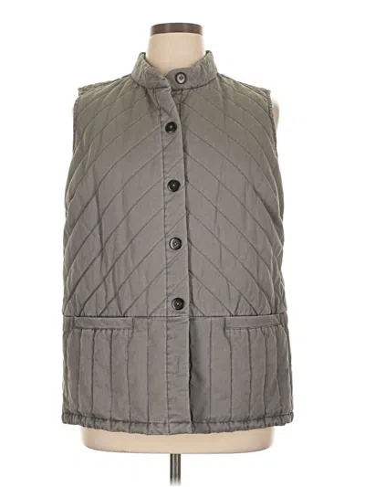 Pre-owned Cj Banks Vest In Gray