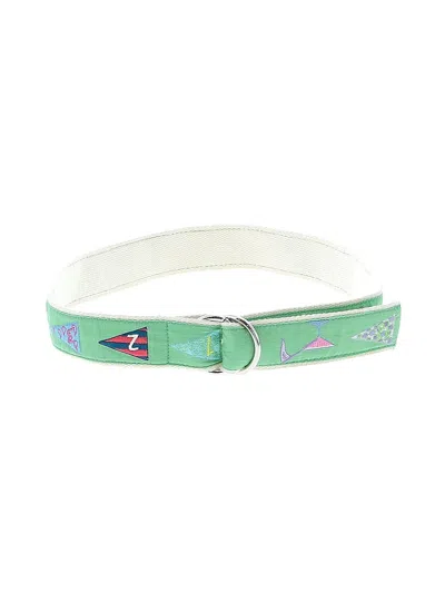 Pre-owned Cj Laing Belt In Green