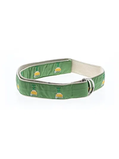 Pre-owned Cj Laing Belt In Green