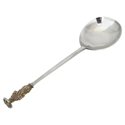 Pre-owned C.j. Vander Boxed Sterling Silver Apostle Spoon By , London 1972