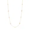 C.j.m Women's Gold Long Star Chain In Gold