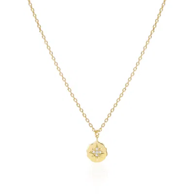 C.j.m Women's Gold North Star Necklace