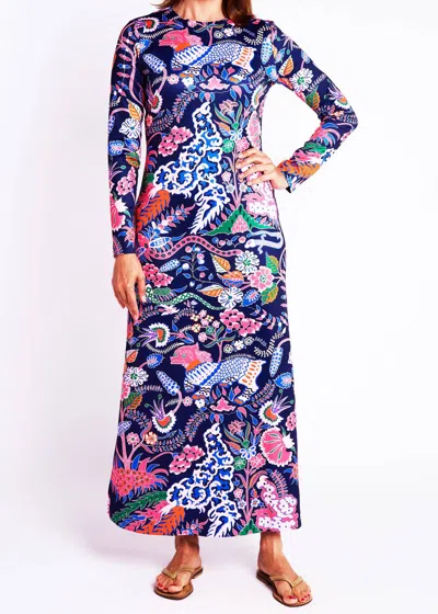 Ck Bradley Ashton Dress In Eden Navy Multi