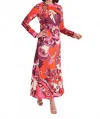 Ck Bradley Ashton Dress In Whirlwind Plum In Multi