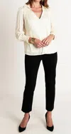 Ck Bradley Aspen Blouse In Cream Dot In Multi