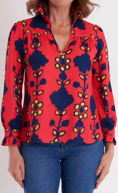 Ck Bradley Aspen Blouse In Multicolor