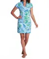 Ck Bradley Aya Dress In Winifred Sky In Blue