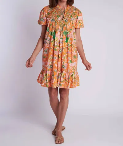 Ck Bradley Cayman Dress In Eden Orange