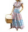 Ck Bradley Doon Dress In Falcon Wildberry In Multi