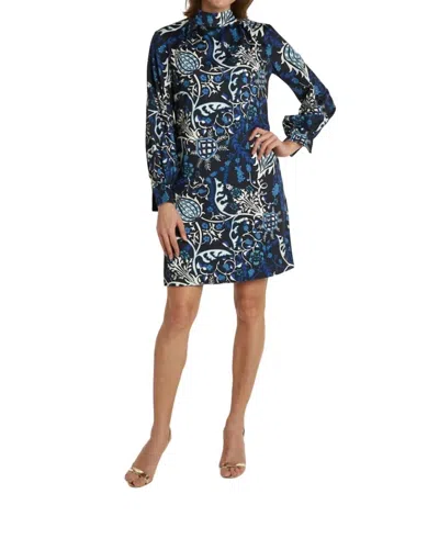 Ck Bradley Emery Dress In Frolic Black In Multi