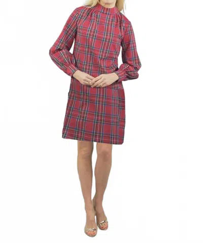 Ck Bradley Emery Dress In Royal Stewart In Multi