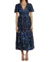 Ck Bradley Heather Dress In Jubilee Black In Multi