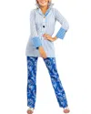 Ck Bradley Meister Pant In Costa Navy Blue In Multi