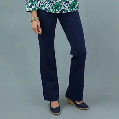 Ck Bradley Meister Pant In Navy Blue Ponte