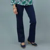 Ck Bradley Meister Pant In Navy Blue Ponte In Multi