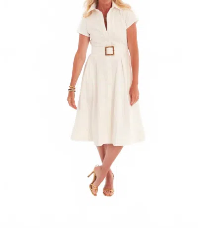 Ck Bradley Milan Dress In White