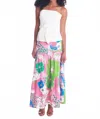 Ck Bradley Samana Skirt In Narnia Sorbet In White