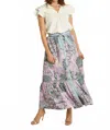 Ck Bradley Tantivy Skirt In Frolic Lavender In Brown